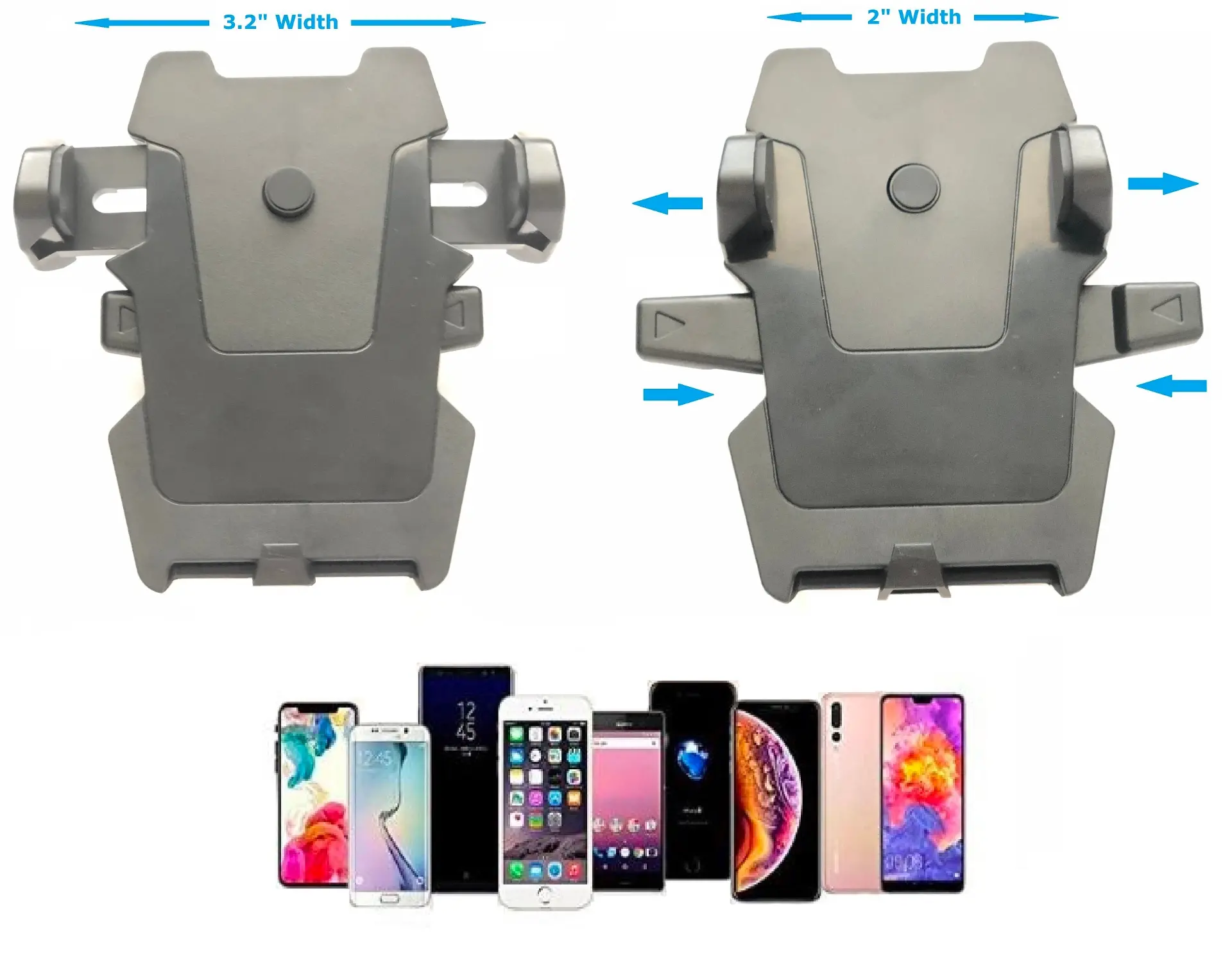 Car Air Vent Mount Cell Phone Holder One Touch - Image 7
