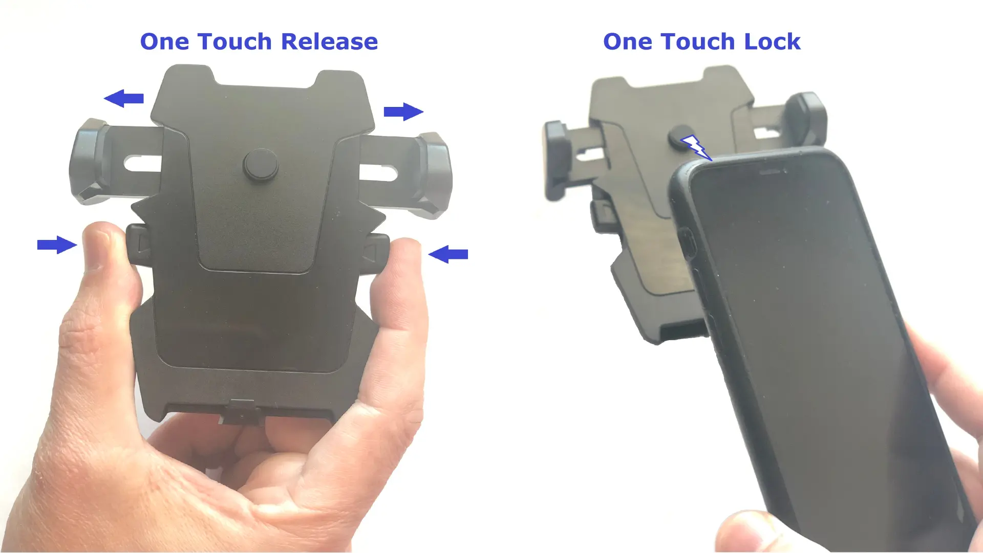 Car Air Vent Mount Cell Phone Holder One Touch - Image 8