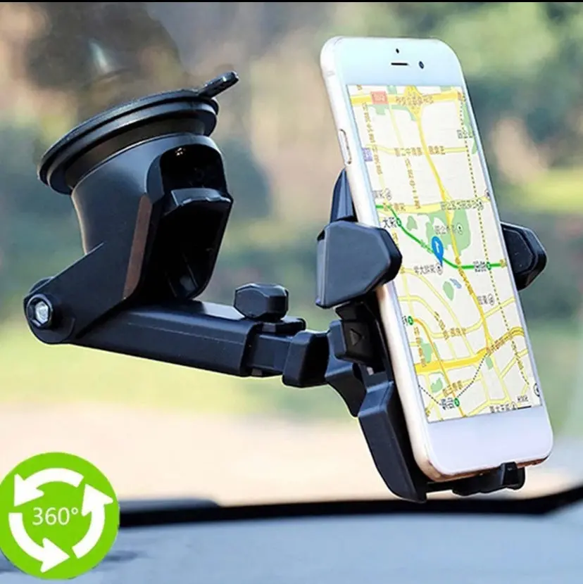 Car Phone Mount Holder Adjustable Long Neck One Touch - Image 2