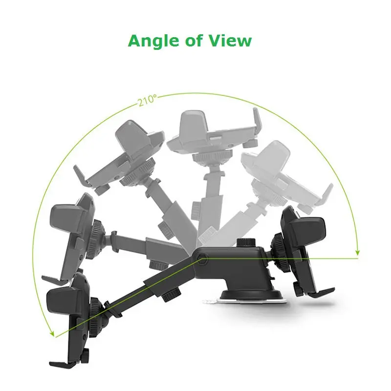 Car Phone Mount Holder Adjustable Long Neck One Touch - Image 8