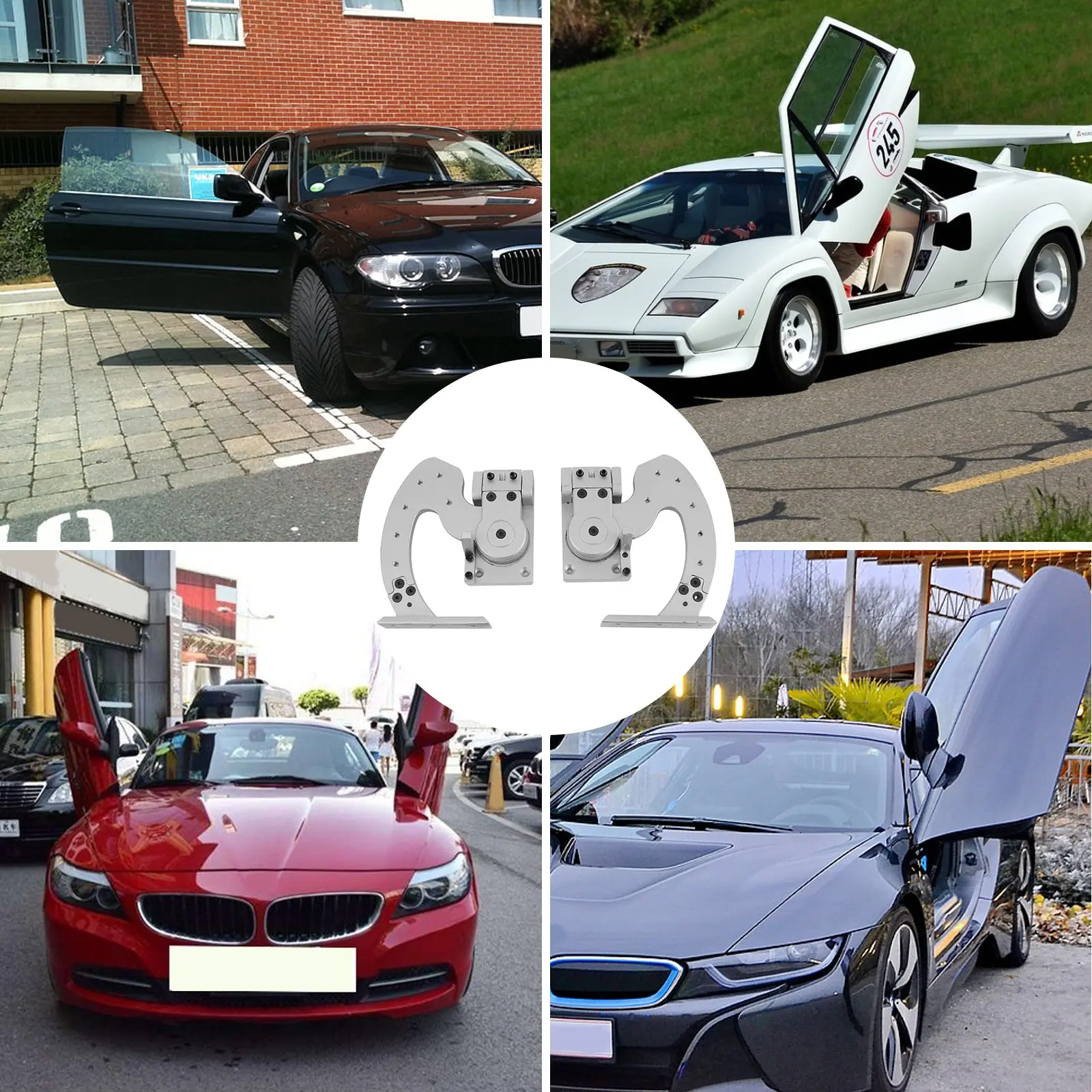 Universal Lambo Style Door Bolt On Vertical Doors Kit for Honda Toyota Dodge Nissan - Image 6