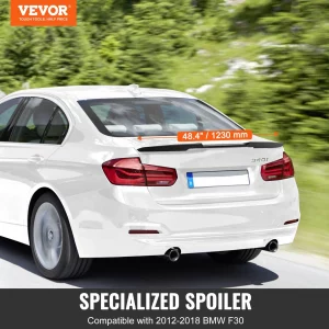 VEVOR GT Wing Car Spoiler, 48.4 inch Spoiler, Compatible with 2012-2018 BMW F30