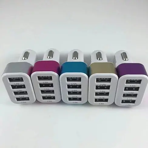 QUAD PORTS USB Car Adapter and Charger - Image 3