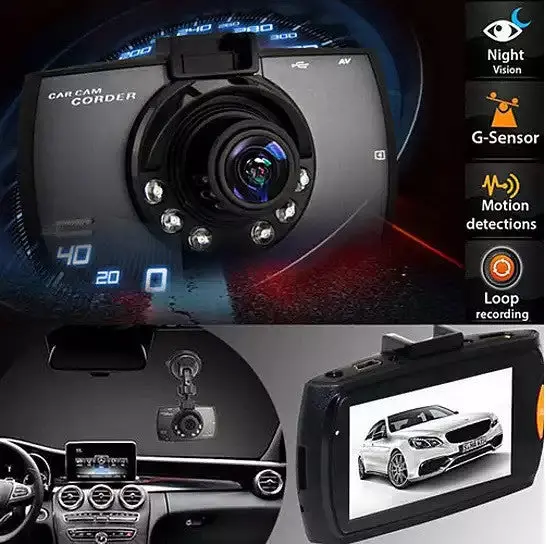 SafetyFirst HD 1080p Car Dash CamCorder with Night Vision - Image 5