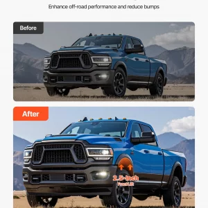 VEVOR 2.5 Inch Front Leveling Lift Kit for 2014-2023 Dodge Ram 2500 4WD