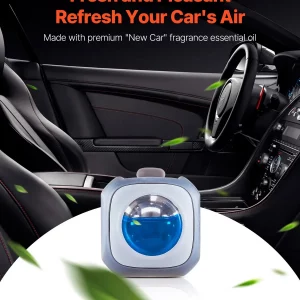 VEVOR Car Air Freshener, 6-Pack New Car Scent Vent Clips, 4ml Each, Long-Lasting Fragrance Up to 180 Days , Adjustable Intensity Air Fresheners for Vehicles, Compatible with Various Vehicle Vents