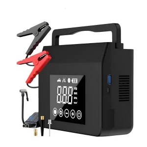 PASLDA 5-In-1 Car Emergency Tool | 4000A Jump Starter + Air Pump + Power Bank