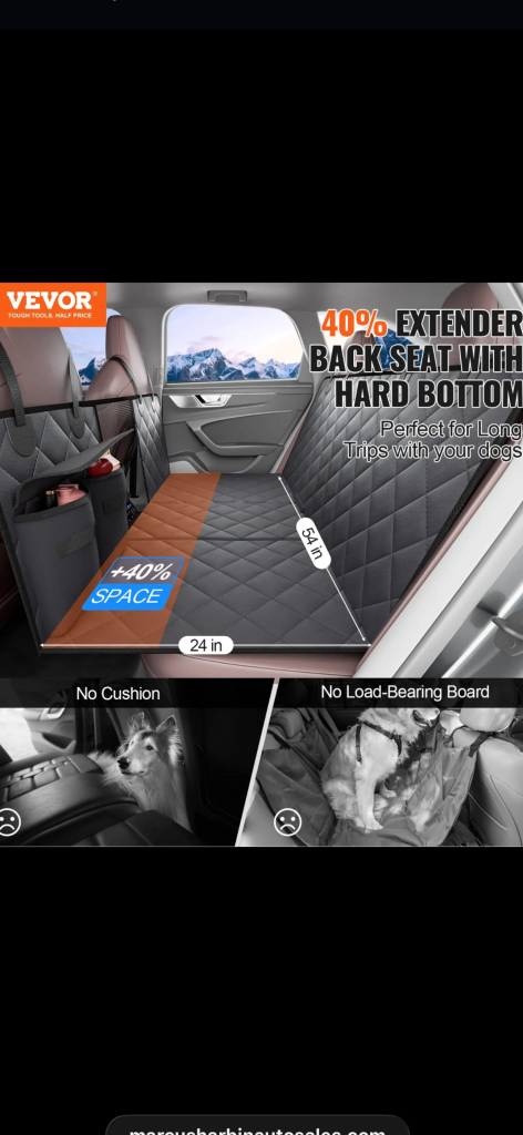 The Ultimate Back Seat Upgrade: Why a Hard-Bottom Dog Hammock Changes Road Trips for Good